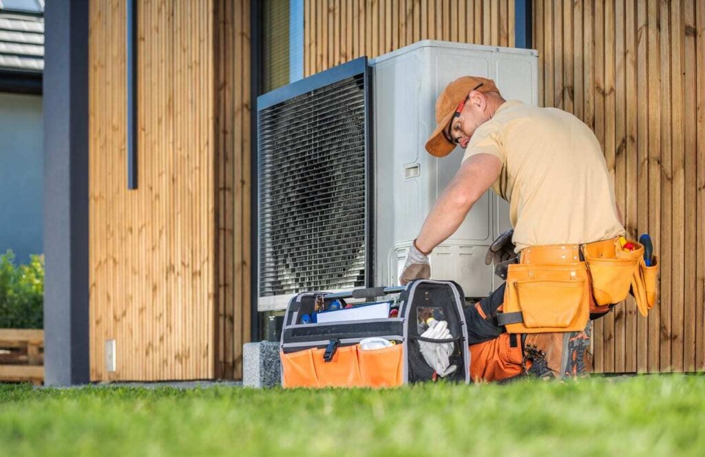 heat pump installation